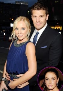David Boreanaz and Jaime Bergman