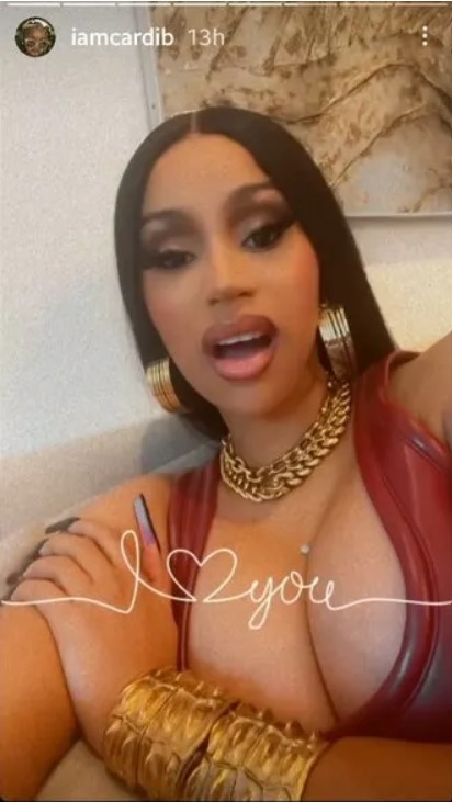 Cardi B Nose Job