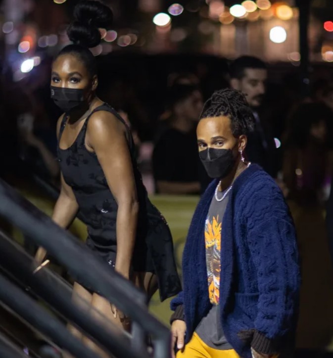 Venus Williams and Lewis Hamilton
