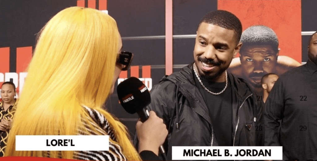 Michael B Jordan CONFRONTS Red Carpet Reporter Who Bullied Him In High ...