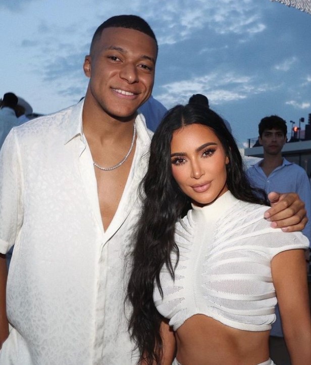 Kim Kardashian Kylian Mbappe